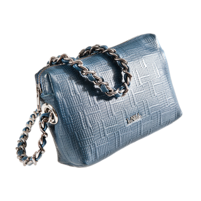Blaue Tasche